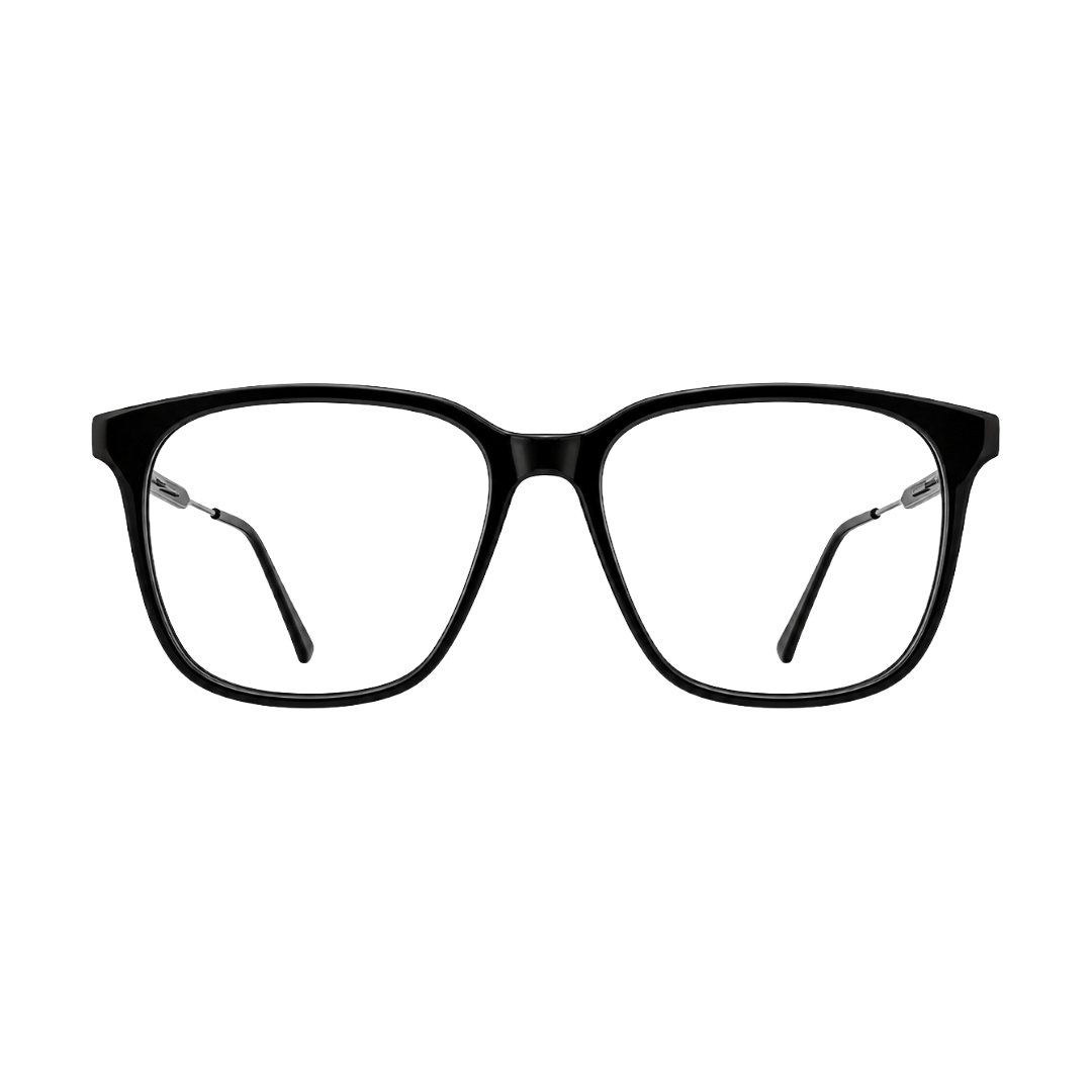 OS Hunter 66917 | Bold Square Acetate Eyeglasses with Metal Temples-zoom-55