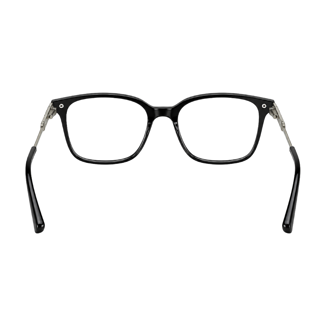 OS Hunter 66917 | Bold Square Acetate Eyeglasses with Metal Temples-zoom-58