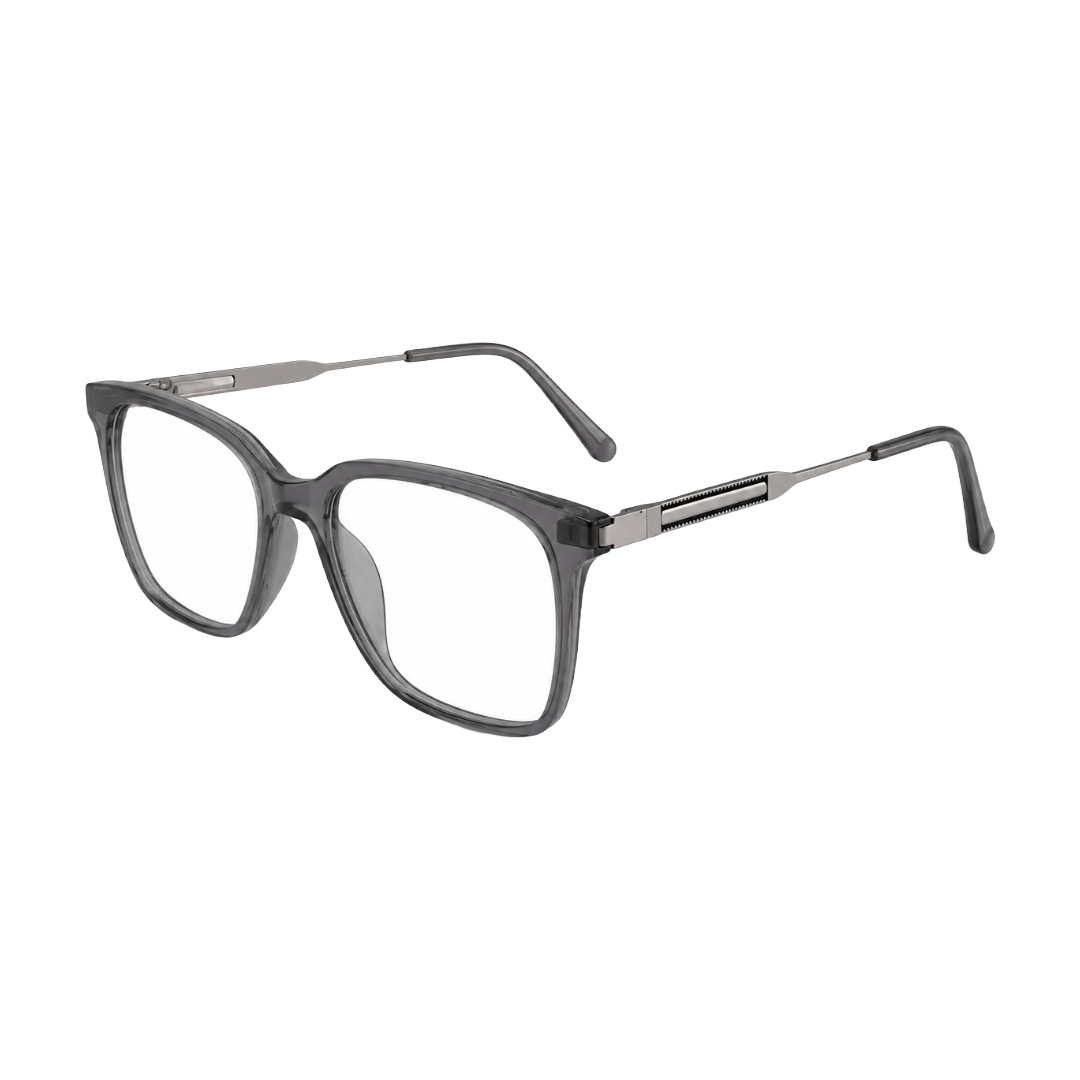 OS Hunter 66917 | Bold Square Acetate Eyeglasses with Metal Temples-74