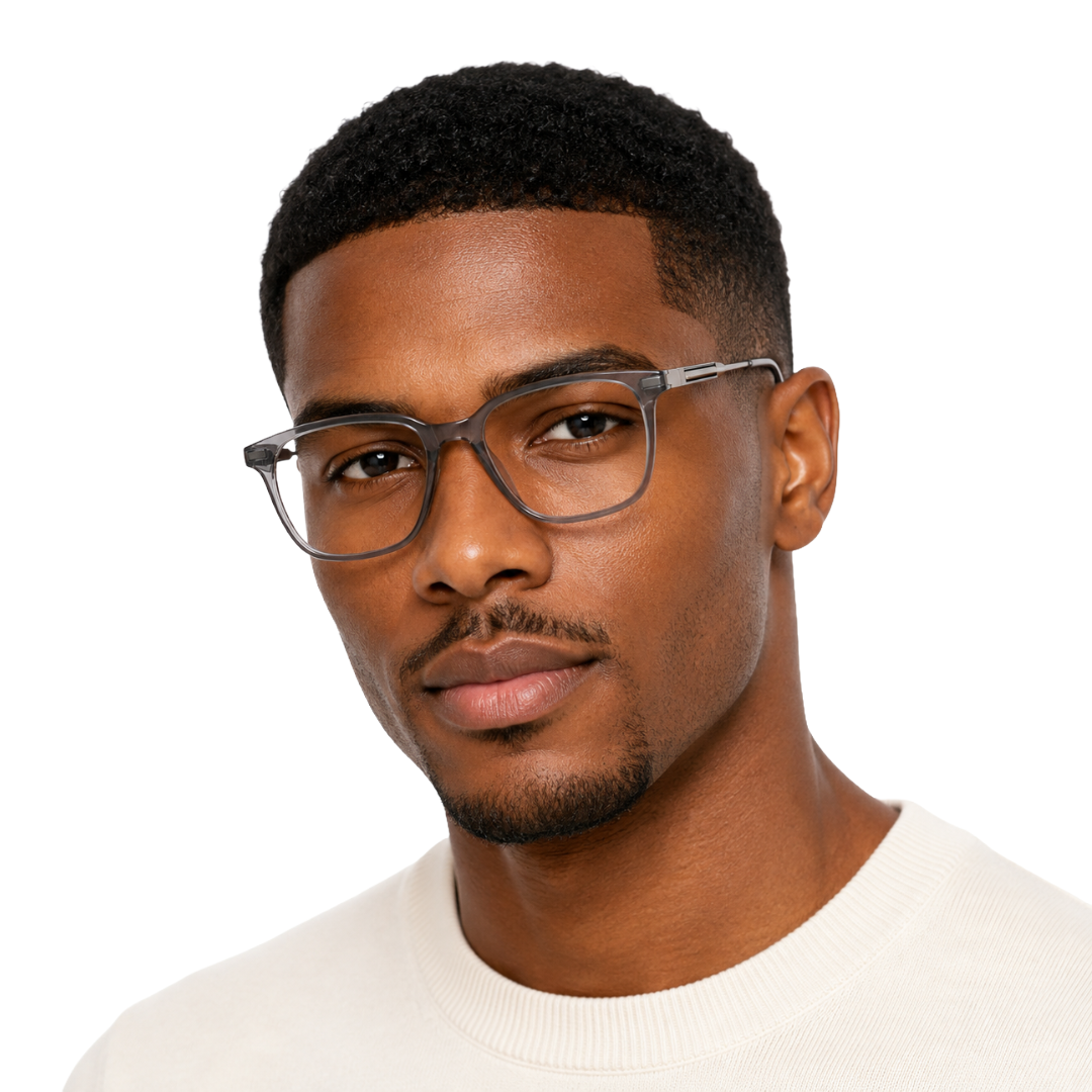 OS Hunter 66917 | Bold Square Acetate Eyeglasses with Metal Temples-81