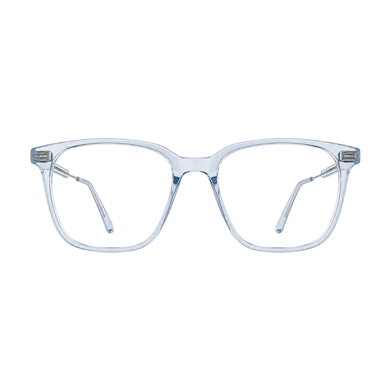 OS Hunter 66917 | Bold Square Acetate Eyeglasses with Metal Temples-zoom-