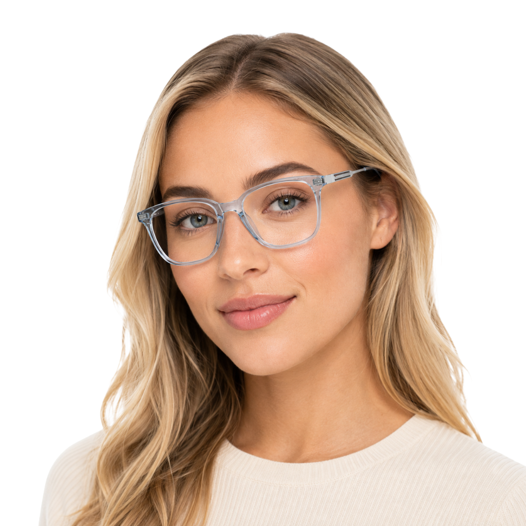OS Hunter 66917 | Bold Square Acetate Eyeglasses with Metal Temples-87