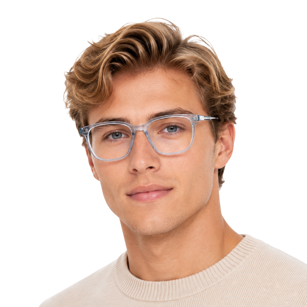 OS Hunter 66917 | Bold Square Acetate Eyeglasses with Metal Temples-88