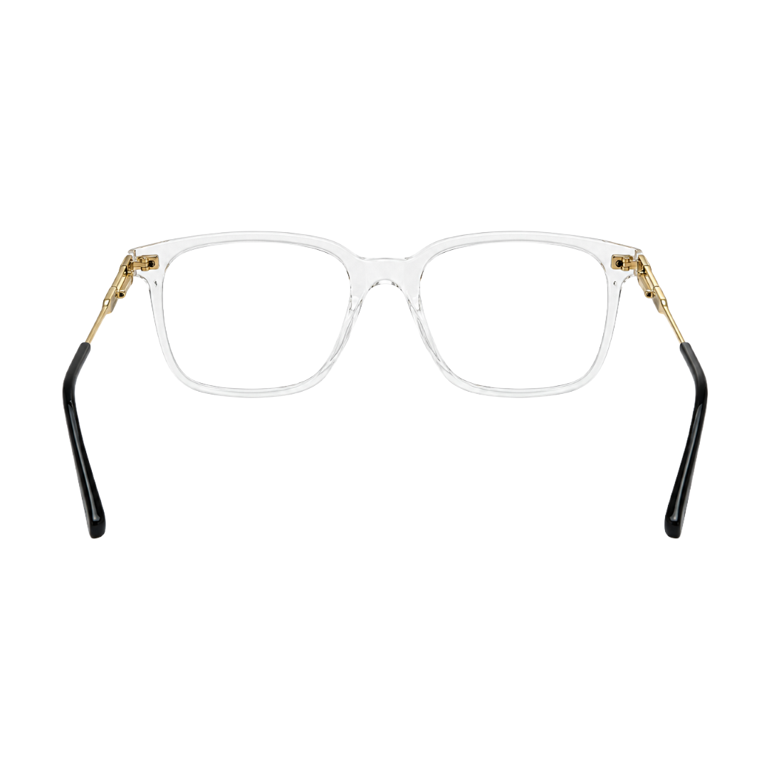OS Hunter 66917 | Bold Square Acetate Eyeglasses with Metal Temples-13