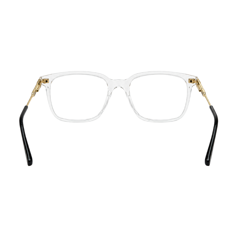 OS Hunter 66917 | Bold Square Acetate Eyeglasses with Metal Temples-zoom-