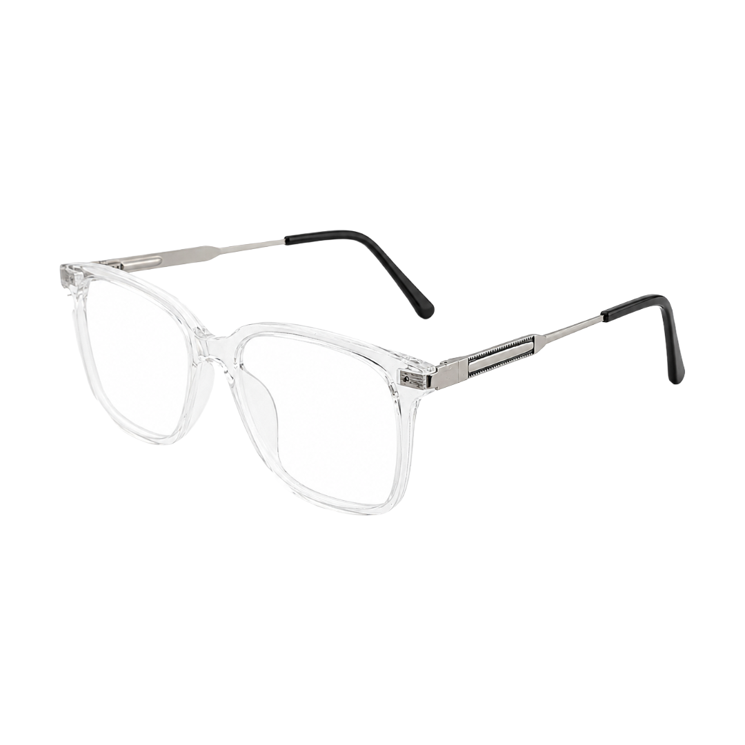 OS Hunter 66917 | Bold Square Acetate Eyeglasses with Metal Temples-zoom-92