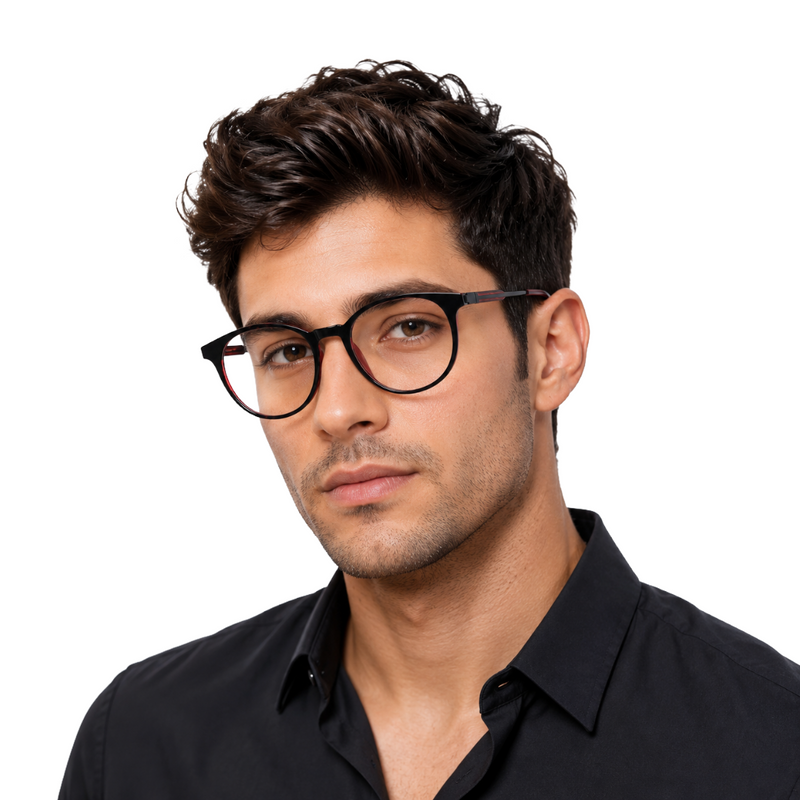 OS Hunter 66918 Round Eyeglasses-zoom-