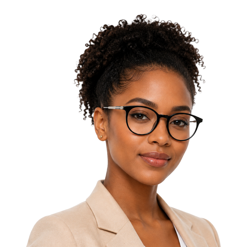 OS Hunter 66918 Round Eyeglasses-zoom-