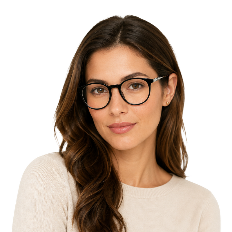 OS Hunter 66918 Round Eyeglasses-zoom-