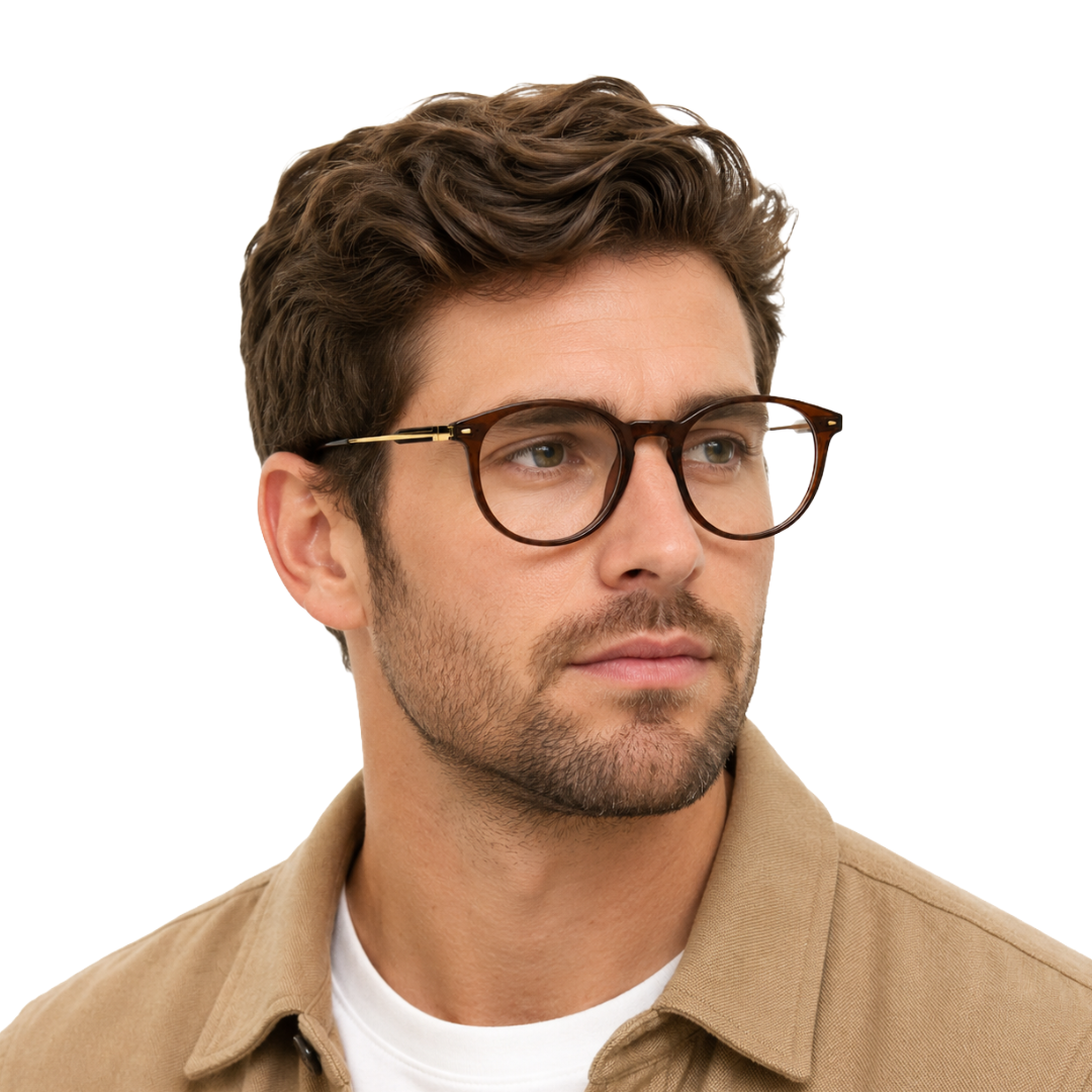 OS Hunter 66918 Round Eyeglasses-18