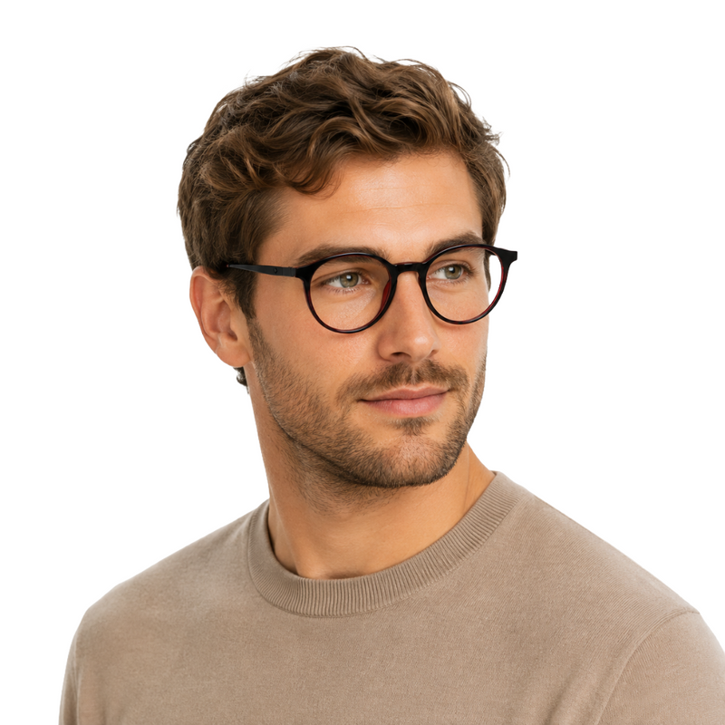 OS Hunter 66919 | Round Pantos Eyeglasses-zoom-