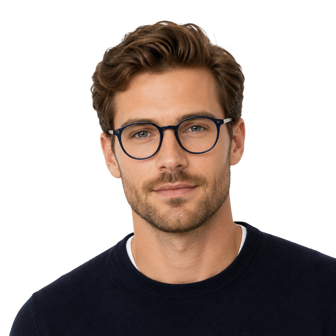 OS Hunter 66919 | Round Pantos Eyeglasses-69