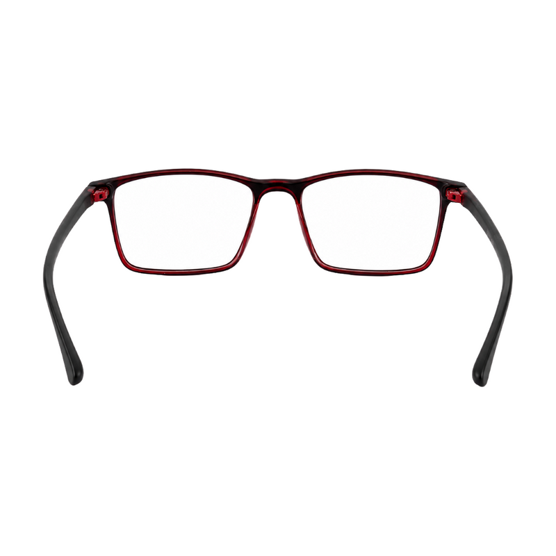 OS JJ Frame 2438 Lightweight Rectangular Eyeglass Frame – Full-Rim Acetate Prescription Glasses-zoom-