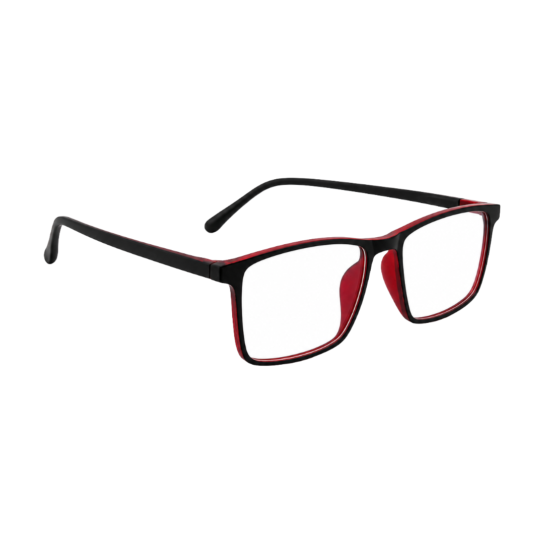 OS JJ Frame 2438 Lightweight Rectangular Eyeglass Frame – Full-Rim Acetate Prescription Glasses-zoom-5