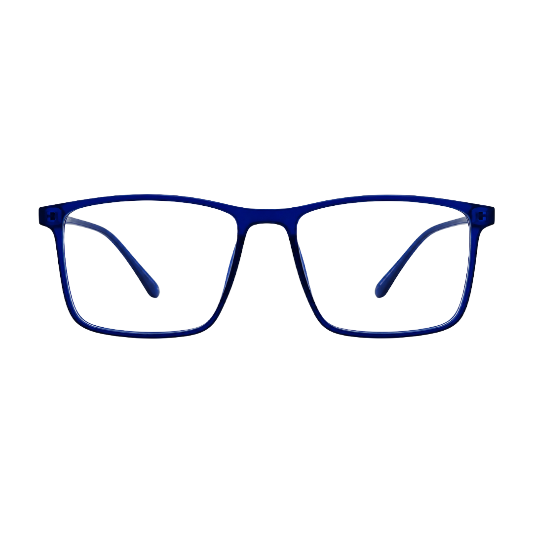 OS JJ Frame 2438 Lightweight Rectangular Eyeglass Frame – Full-Rim Acetate Prescription Glasses-46