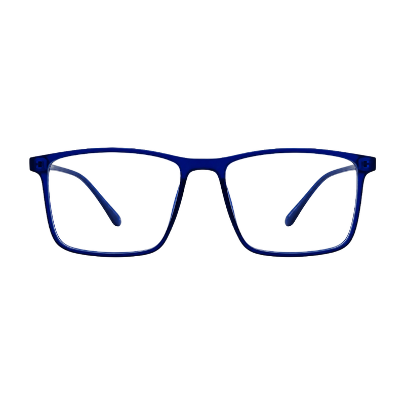 OS JJ Frame 2438 Lightweight Rectangular Eyeglass Frame – Full-Rim Acetate Prescription Glasses-zoom-