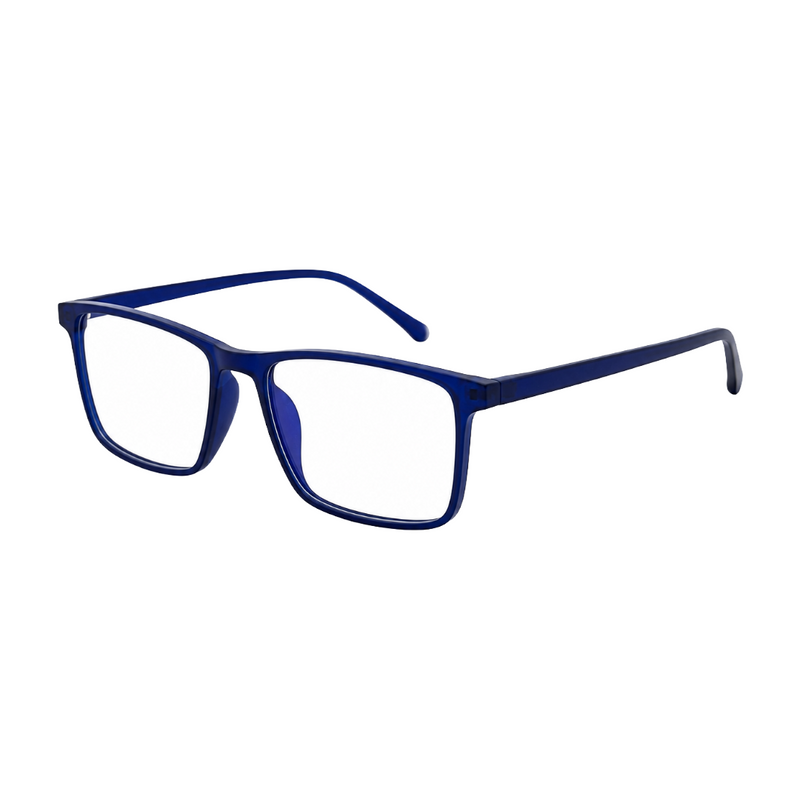 OS JJ Frame 2438 Lightweight Rectangular Eyeglass Frame – Full-Rim Acetate Prescription Glasses-zoom-