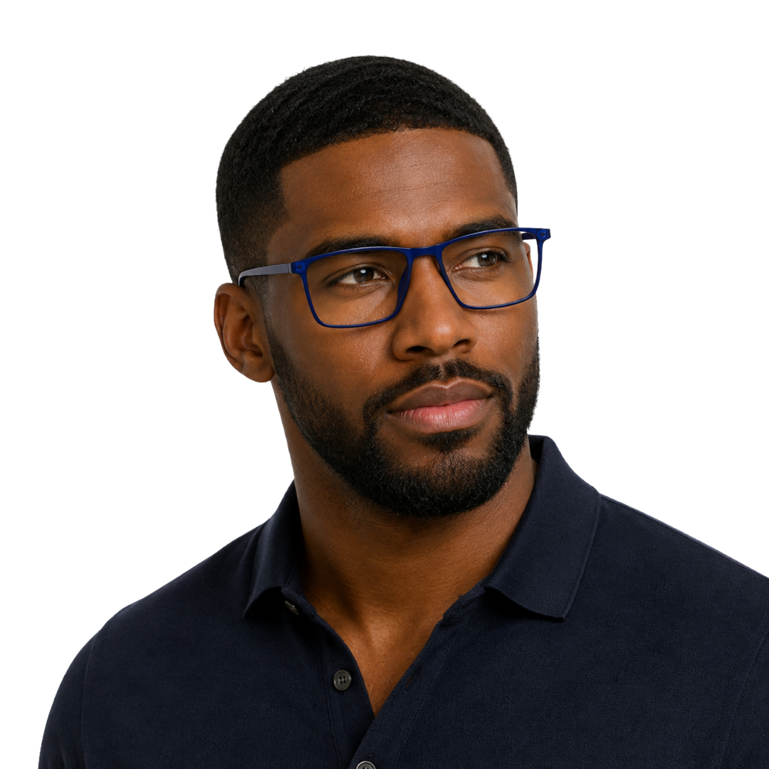 OS JJ Frame 2438 Lightweight Rectangular Eyeglass Frame – Full-Rim Acetate Prescription Glasses-zoom-54