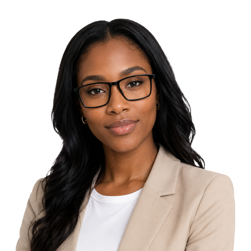 OS JJ Frame 2438 Lightweight Rectangular Eyeglass Frame – Full-Rim Acetate Prescription Glasses-zoom-