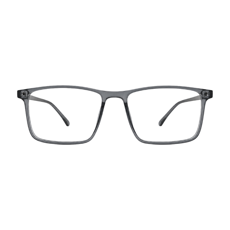 OS JJ Frame 2438 Lightweight Rectangular Eyeglass Frame – Full-Rim Acetate Prescription Glasses-zoom-