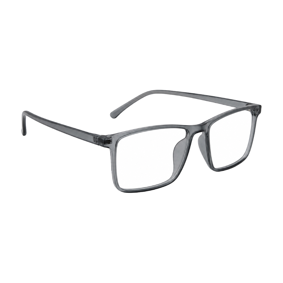 OS JJ Frame 2438 Lightweight Rectangular Eyeglass Frame – Full-Rim Acetate Prescription Glasses-68