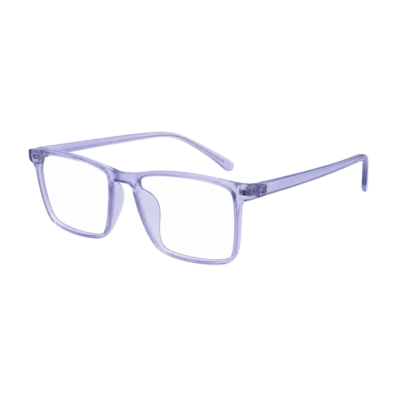 OS JJ Frame 2438 Lightweight Rectangular Eyeglass Frame – Full-Rim Acetate Prescription Glasses-zoom-