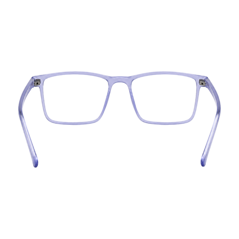 OS JJ Frame 2438 Lightweight Rectangular Eyeglass Frame – Full-Rim Acetate Prescription Glasses-zoom-