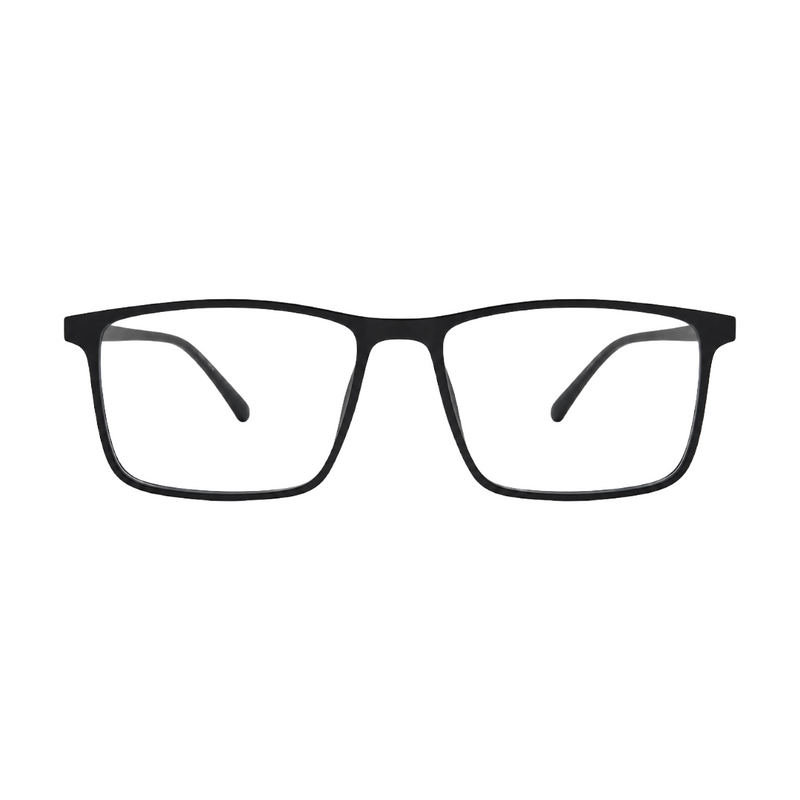 OS JJ Frame 2438 Lightweight Rectangular Eyeglass Frame – Full-Rim Acetate Prescription Glasses-zoom-
