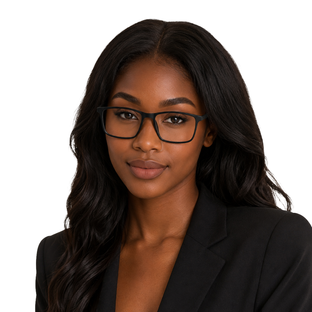 OS JJ Frame 2438 Lightweight Rectangular Eyeglass Frame – Full-Rim Acetate Prescription Glasses-80