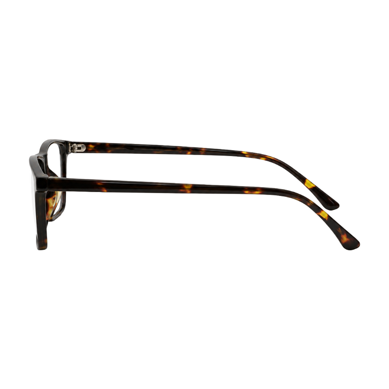 OS JJ Frame 2438 Lightweight Rectangular Eyeglass Frame – Full-Rim Acetate Prescription Glasses-zoom-