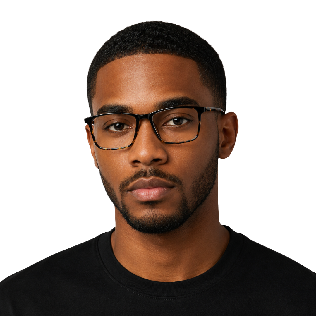 OS JJ Frame 2438 Lightweight Rectangular Eyeglass Frame – Full-Rim Acetate Prescription Glasses-zoom-27