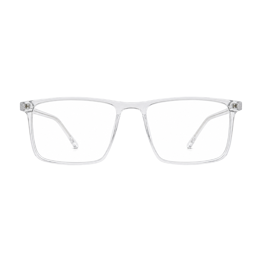 OS JJ Frame 2438 Lightweight Rectangular Eyeglass Frame – Full-Rim Acetate Prescription Glasses-37