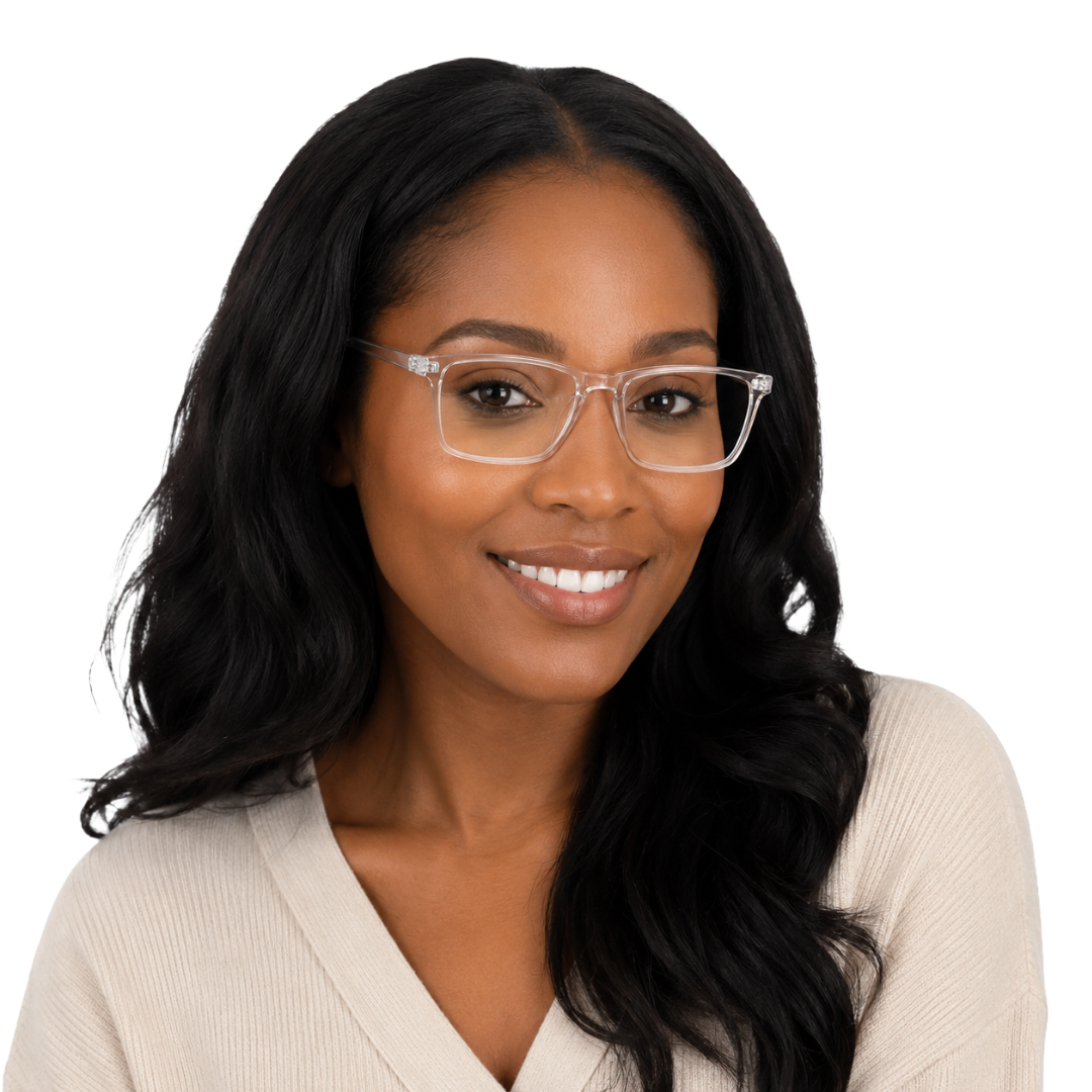 OS JJ Frame 2438 Lightweight Rectangular Eyeglass Frame – Full-Rim Acetate Prescription Glasses-44
