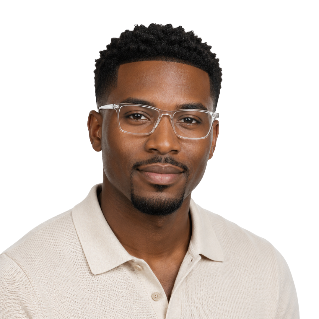 OS JJ Frame 2438 Lightweight Rectangular Eyeglass Frame – Full-Rim Acetate Prescription Glasses-45