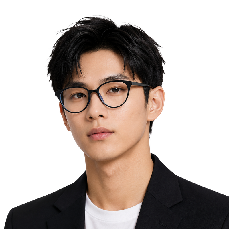 OS JJ Frame 3209 Cat-Eye Glasses-zoom-