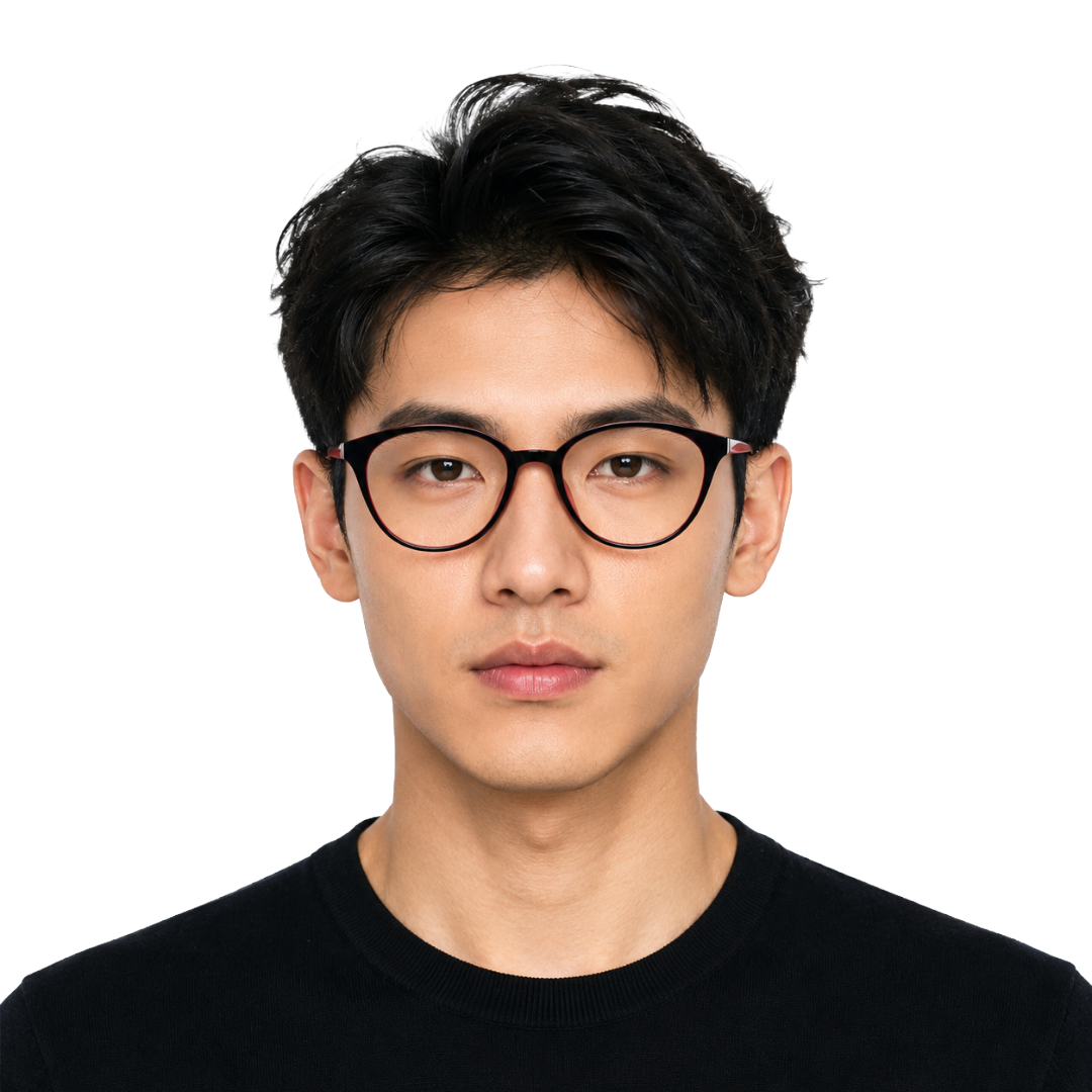 OS JJ Frame 3209 Cat-Eye Glasses-36