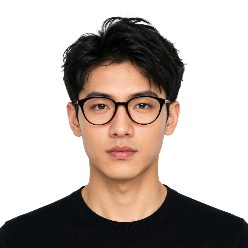 OS JJ Frame 3209 Cat-Eye Glasses-zoom-