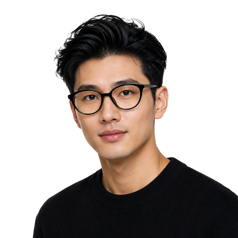 OS JJ Frame 3209 Cat-Eye Glasses-zoom-