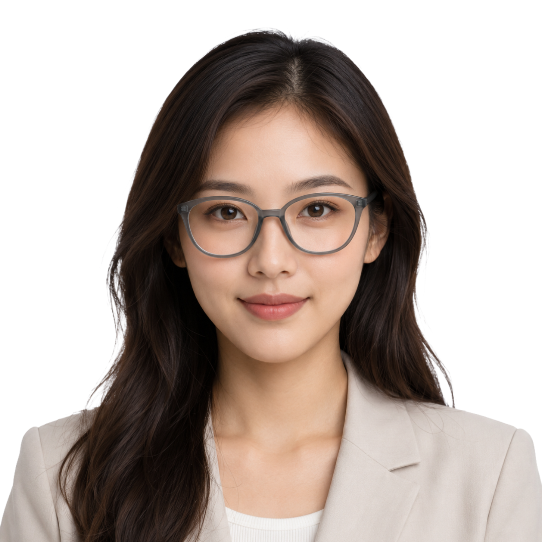 OS JJ Frame 3209 Cat-Eye Glasses-60