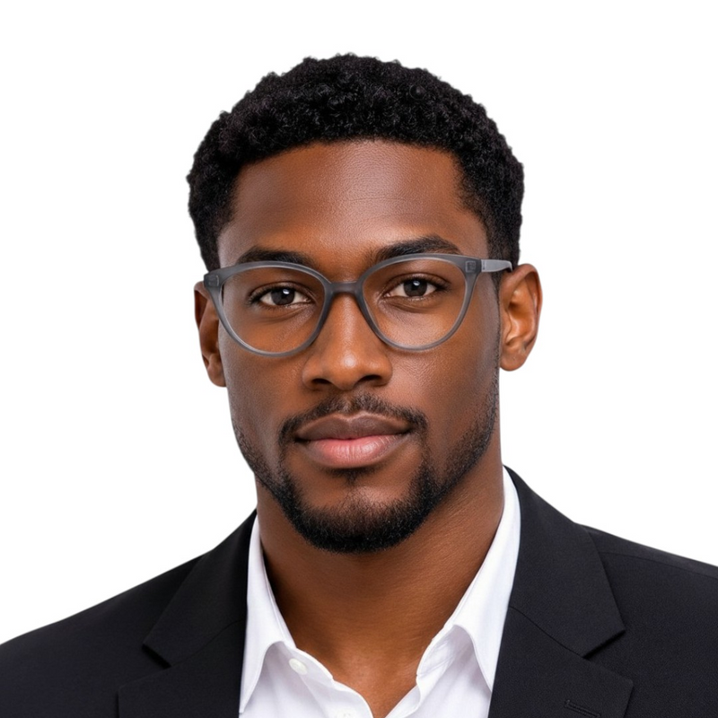 OS JJ Frame 3209 Cat-Eye Glasses-zoom-