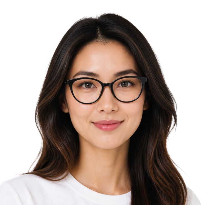 OS JJ Frame 3209 Cat-Eye Glasses-zoom-