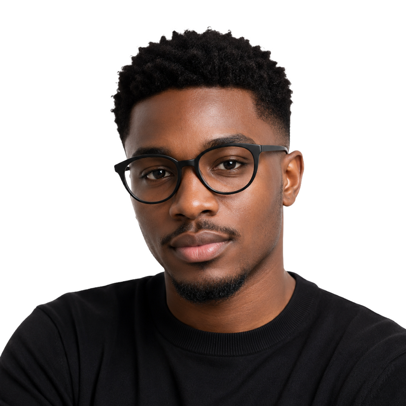 OS JJ Frame 3209 Cat-Eye Glasses-zoom-