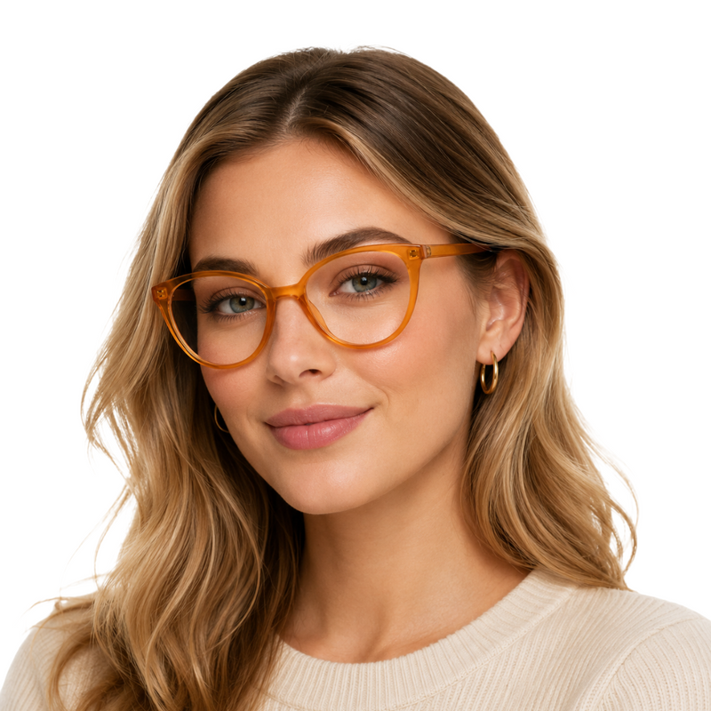 OS JJ Frame 3209 Cat-Eye Glasses-zoom-