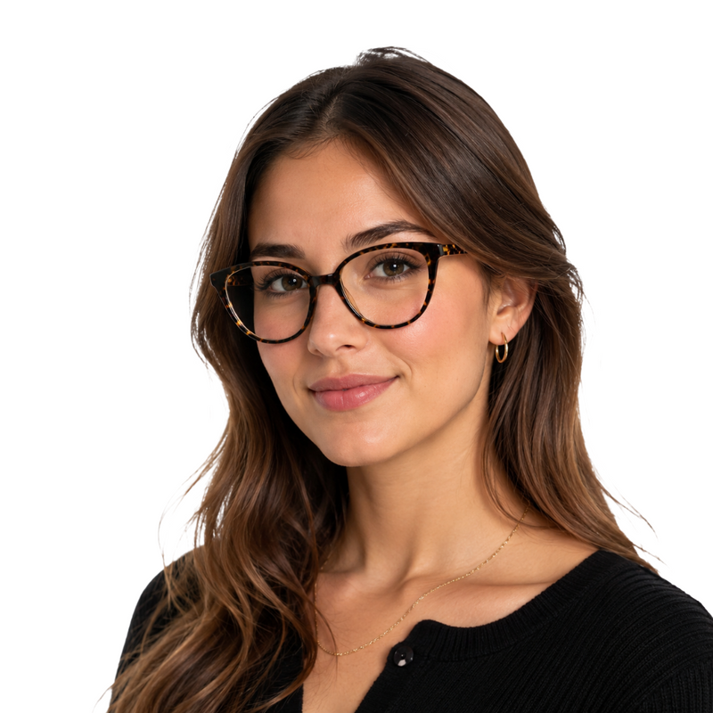 OS JJ Frame 3209 Cat-Eye Glasses-zoom-