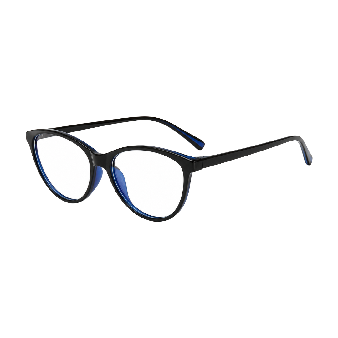 Designer Cat-Eye Eyeglass Frame – Lightweight Acetate Optical Glasses | OS JJ 3210-zoom-29
