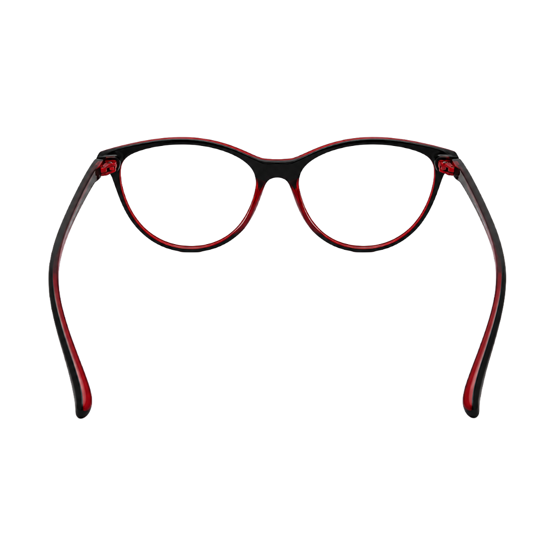 Designer Cat-Eye Eyeglass Frame – Lightweight Acetate Optical Glasses | OS JJ 3210-zoom-4