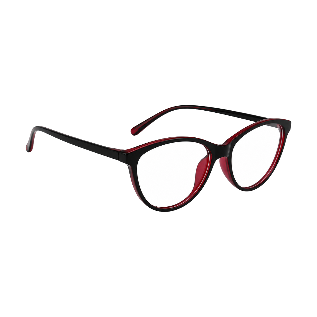 Designer Cat-Eye Eyeglass Frame – Lightweight Acetate Optical Glasses | OS JJ 3210-zoom-5