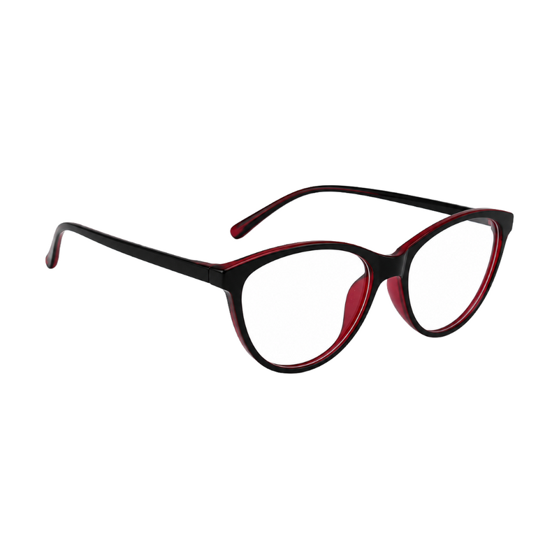 Designer Cat-Eye Eyeglass Frame – Lightweight Acetate Optical Glasses | OS JJ 3210-zoom-