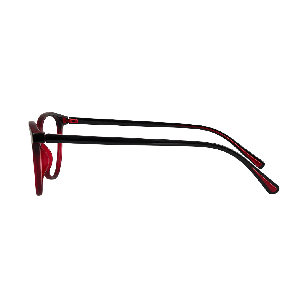 Designer Cat-Eye Eyeglass Frame – Lightweight Acetate Optical Glasses | OS JJ 3210-zoom-3