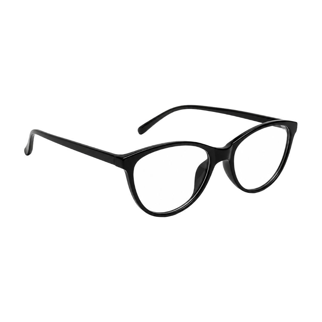 Designer Cat-Eye Eyeglass Frame – Lightweight Acetate Optical Glasses | OS JJ 3210-14